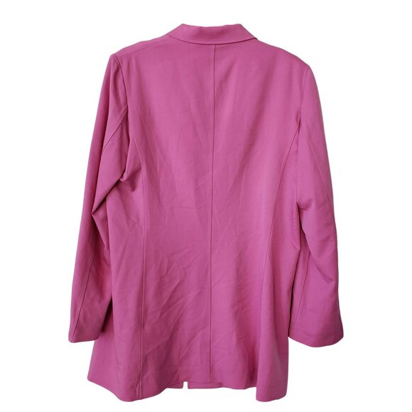NEW Lapointe Lightweight Wool Tailoring Single Breasted Blazer Orchid Purple - Picture 5 of 16